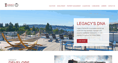 Desktop Screenshot of legacypartners.com